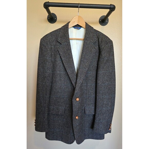 Vintage Pendleton suit SET. Blazer and Pants. Men's size 40 long - Picture 1 of 12